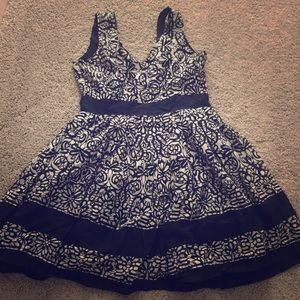 Black and White Dress